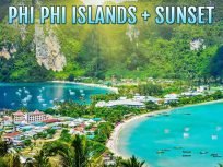 Phi Phi Islands 2 Days 1 Night Plus Sunset by Speedboat – Package A