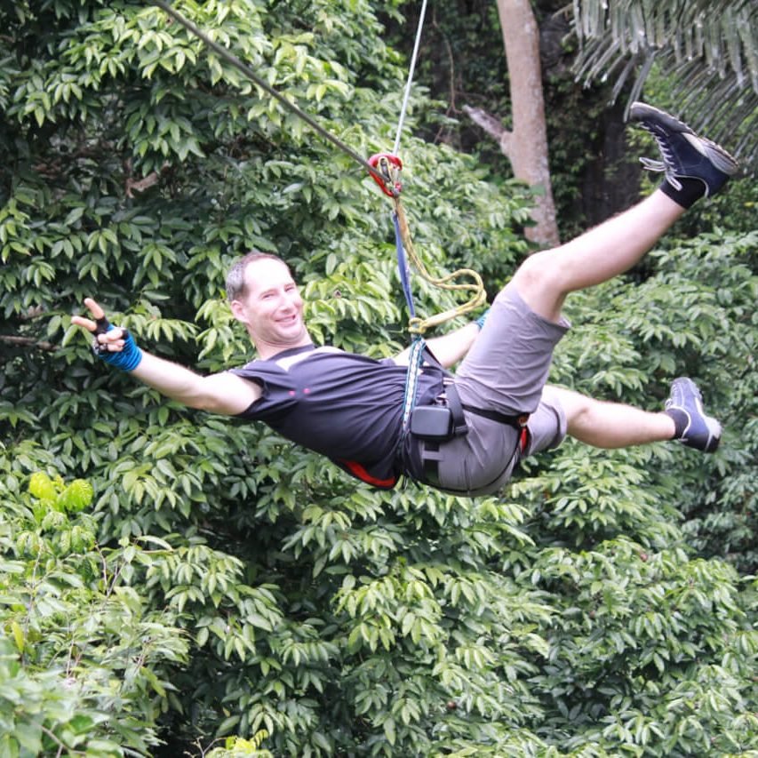 Krabi Tree Top Adventure Park With Transfer and Lunch