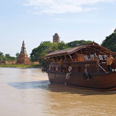 Ayuthaya Mekhala Cruise 2 Days 1 Night Boat and Biking