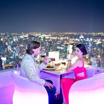 Dinner at Baiyoke Sky Restaurant Bangkok Tour