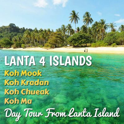 Lanta 4 Islands Tour Koh Mook, Koh Kradan, Koh Chueak, Koh Ma