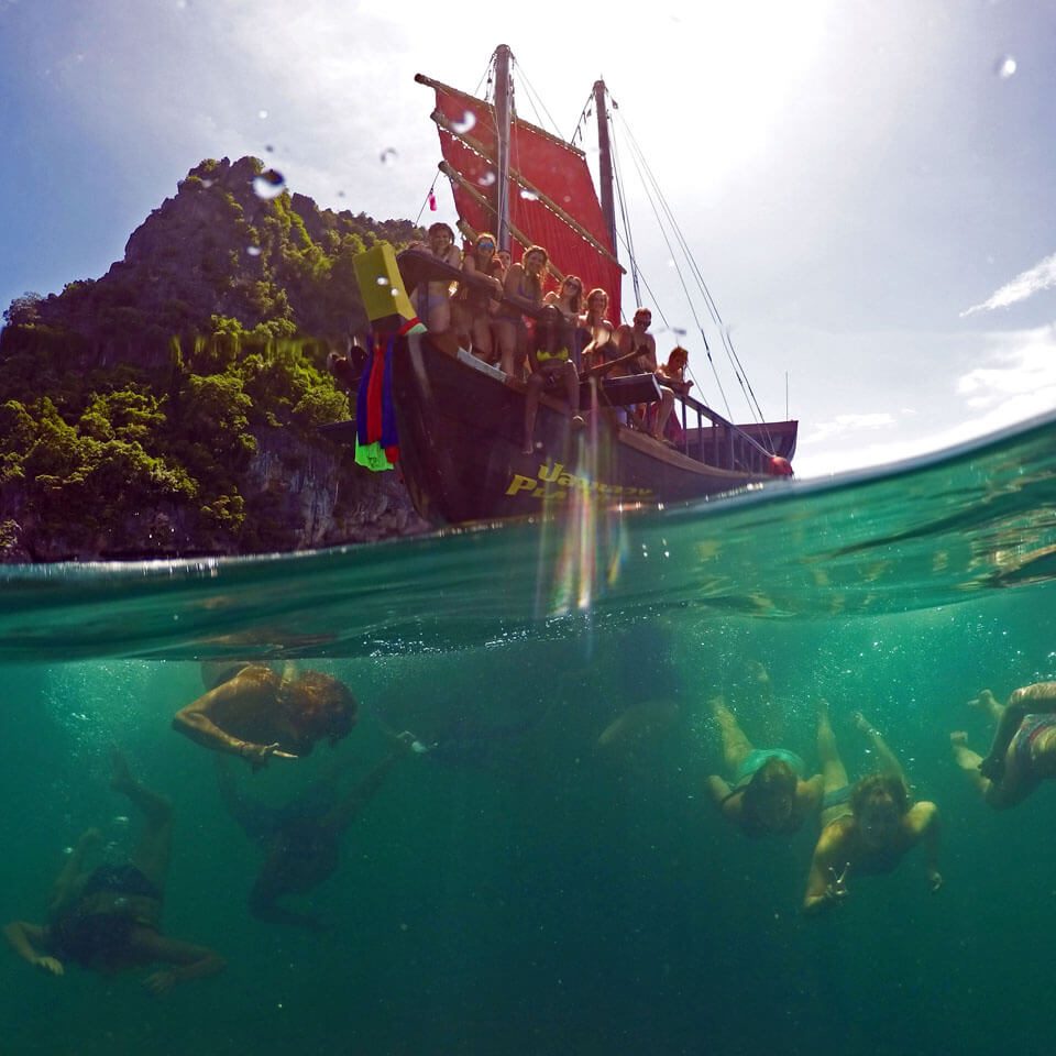 Krabi 5 Island Sunset Cocktail Cruise