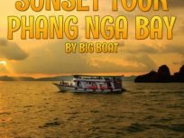 Phang Nga Bay Sunset Tour with Dinner by Big Boat