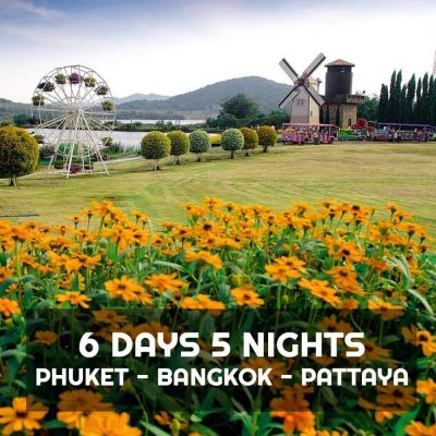 Phuket Bangkok Pattaya 6 Days 5 Nights Package with Hotel